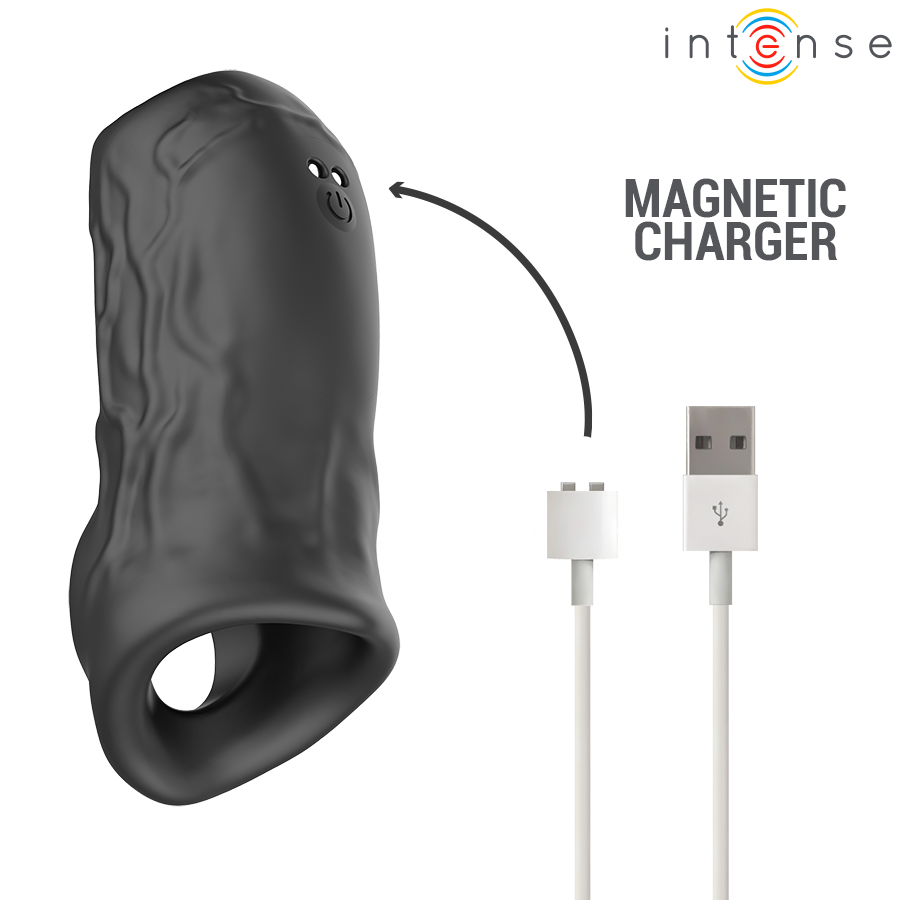 Intense For Him Sean Vibrating Adjustable Penis Ring - 5
