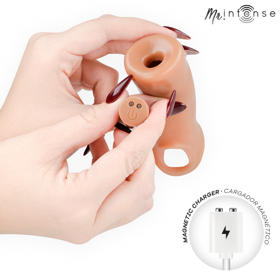Mr Intense Penis MR Intense Arnold Vibrator Silicone Penis Sleeve With Remote Control 16 CM Ø 4 5 CM - 4