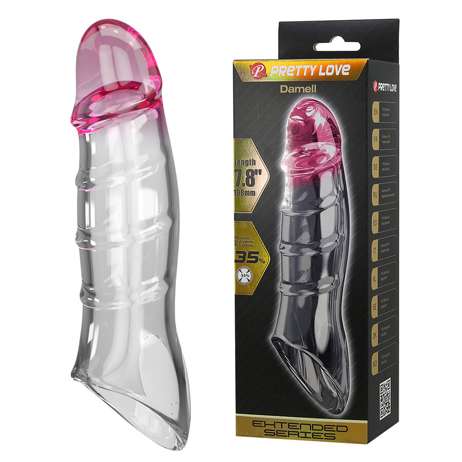 For Him Pretty Love Darnell Transparent Effect Penis Cover - 2