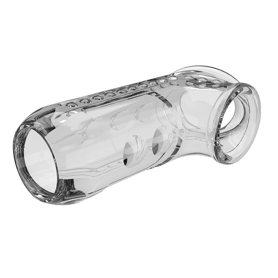 For Him Pretty Love Transparent Textured Penis Sheath - 4