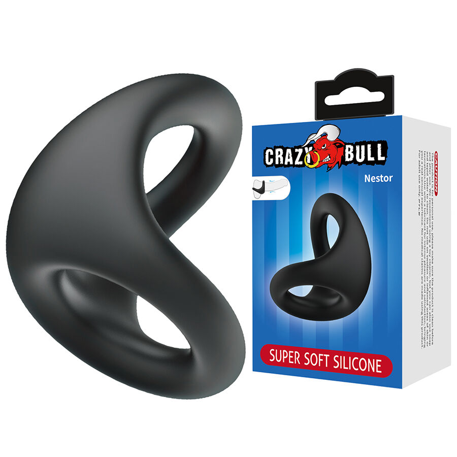 Crazy Bull Nestor Ergonomic Penis And Testicle Ring - 2