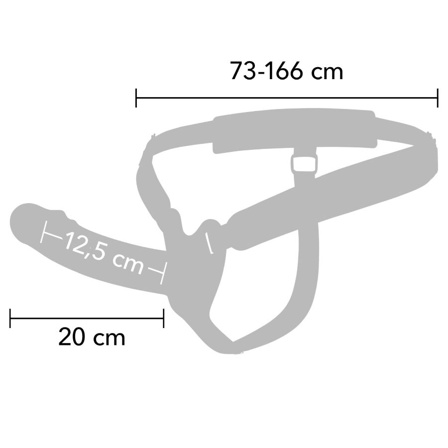 Hidden Desire Inferno Vibrating Penis Sleeve Strap On 20 Cm - 2