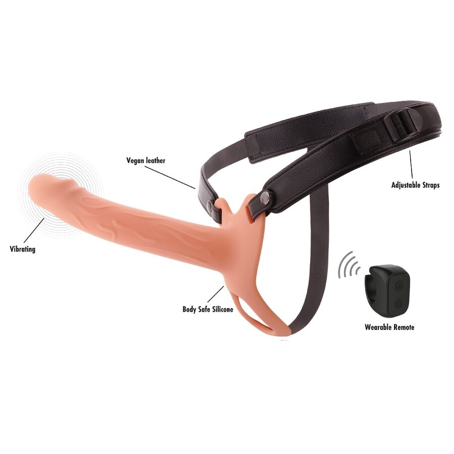 Hidden Desire Inferno Vibrating Penis Sleeve Strap On 20 Cm - 3