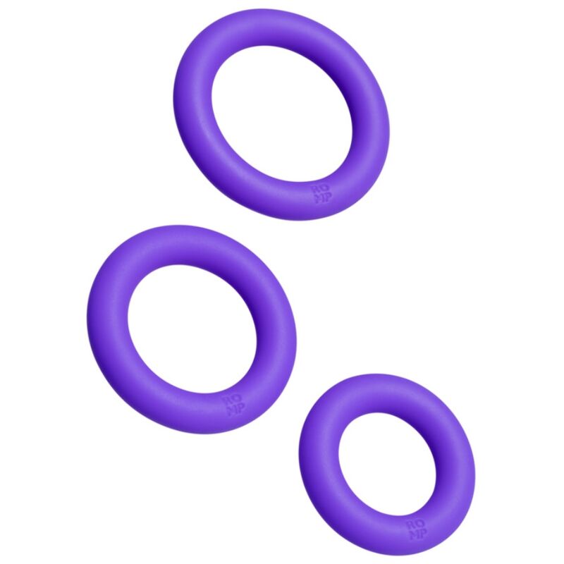 Romp Remix Trio Set Of 3 Silicone Penis Rings