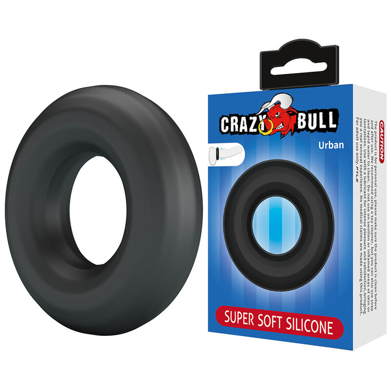 Crazy Bull Urban Super Soft Silicone Cock Ring - 2