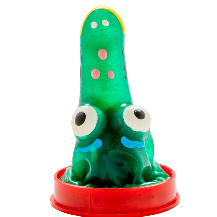 Condomerie Handpainted Novelty Crocodile Model 1 - 3