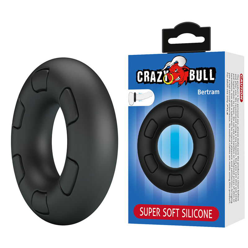 Crazy Bull Bertram Super Soft Silicone Cock Ring - 2