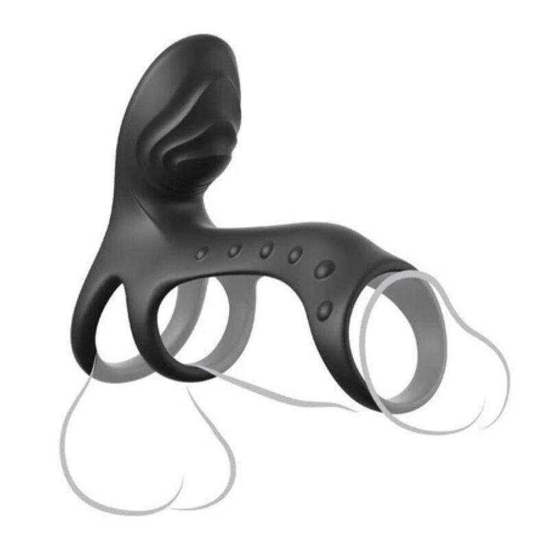 Fantasy Ringz Ultimate Couples Cage Pro Vibrating Cock 19 5 Cm