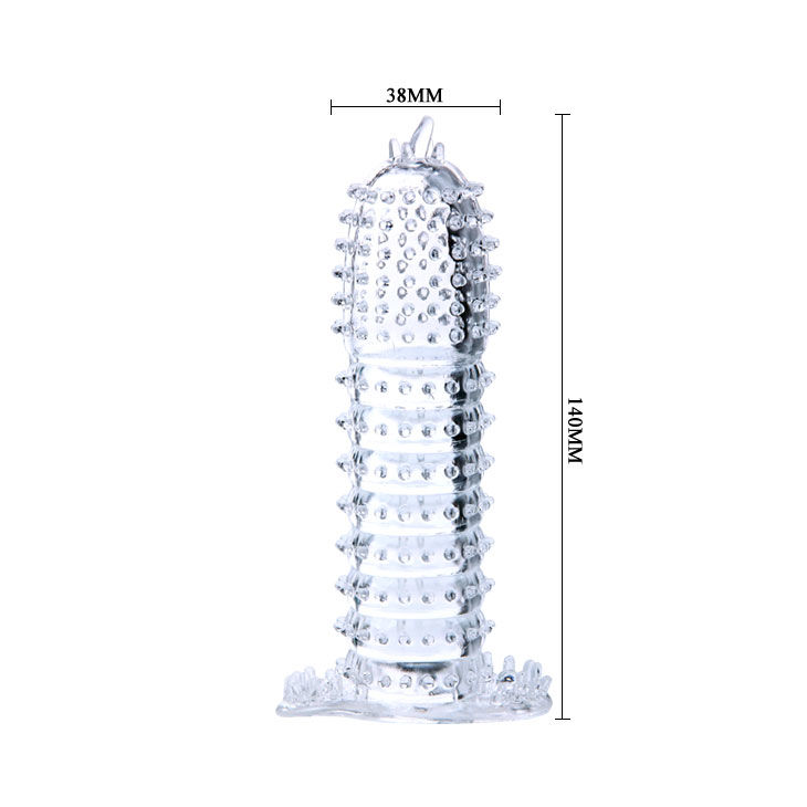 Baile For Him Penis Sheath With Stimulating Points 14 Cm - 4
