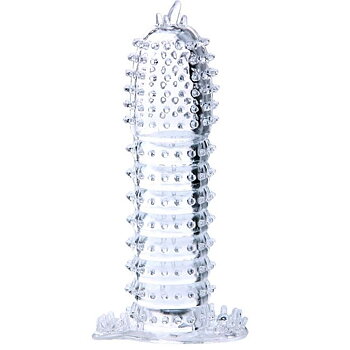 Baile For Him Penis Sheath With Transparent Stimulating Points 14 Cm