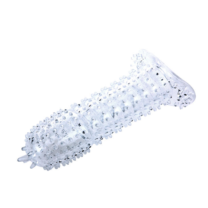Baile For Him Penis Sheath With Transparent Stimulating Points 14 Cm - 3