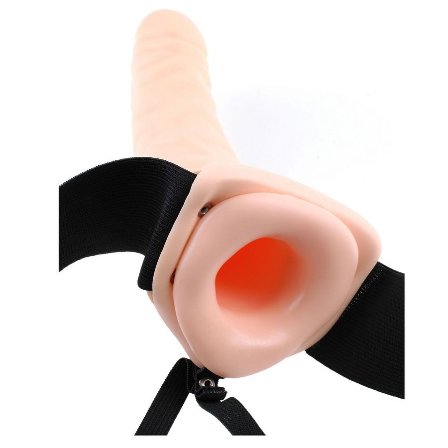 Fetish Fantasy 19 Cm Hollow Strap On Natural