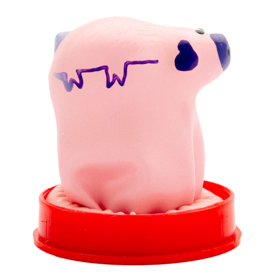 Condomerie Handpainted Novelty Small Pig - 2
