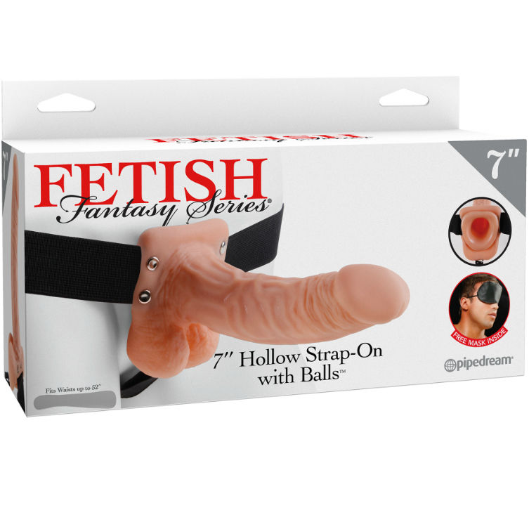 Fetish Fantasy 7 Hollow Strap On With Balls 17 8Cm - 2