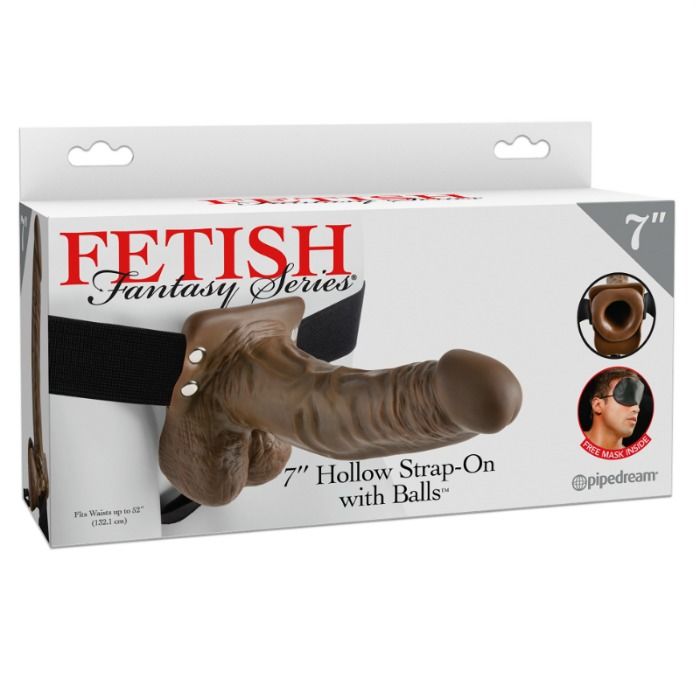 Fetish Fantasy 7 Hollow Strap On With Balls - 2