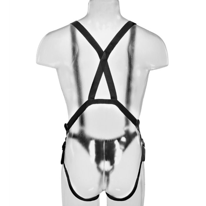 King Cock 28 Cm Hollow Strap On Suspender System - 5