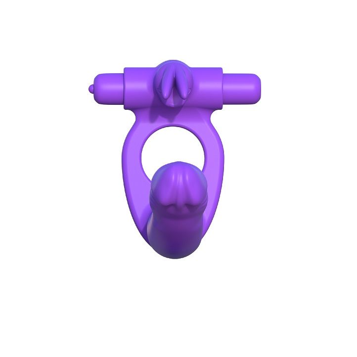 Fantasy C Ringz Silicone Double Vibrator Rabbit - 3