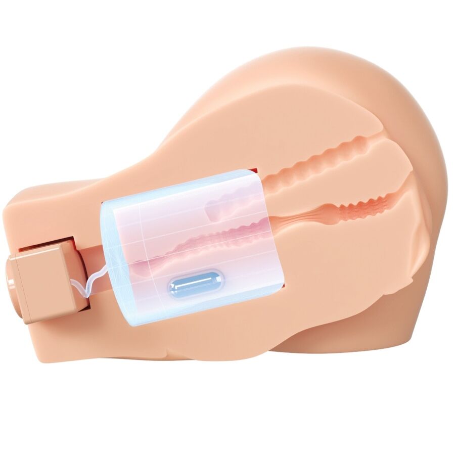 Pdx Elite Back That Up Realistic Vibrating Vagina And Anus Masturbator - 4