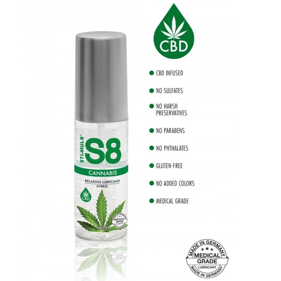 Stimul8 S8 Cannabis Hybrid Lubricant 50 Ml - 2