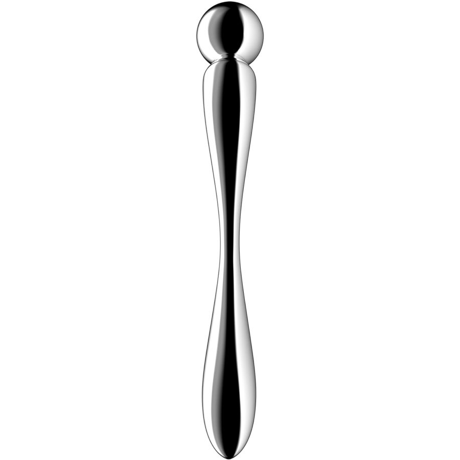 Satisfyer Dildo Star Force 2 Stainless Steel Double Ended Dildo - 2