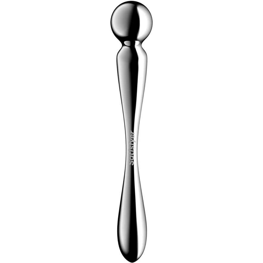 Satisfyer Dildo Star Force 2 Stainless Steel Double Ended Dildo - 4