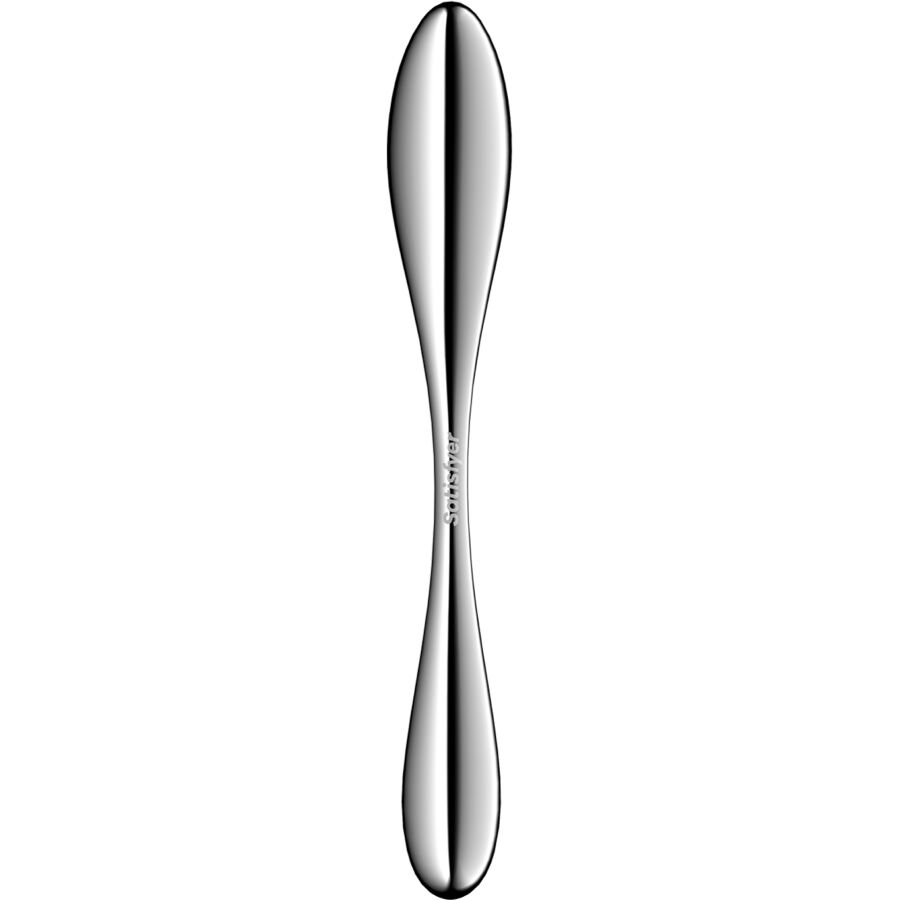 Satisfyer Dildo Star Force 3 Stainless Steel Double Ended Dildo - 4