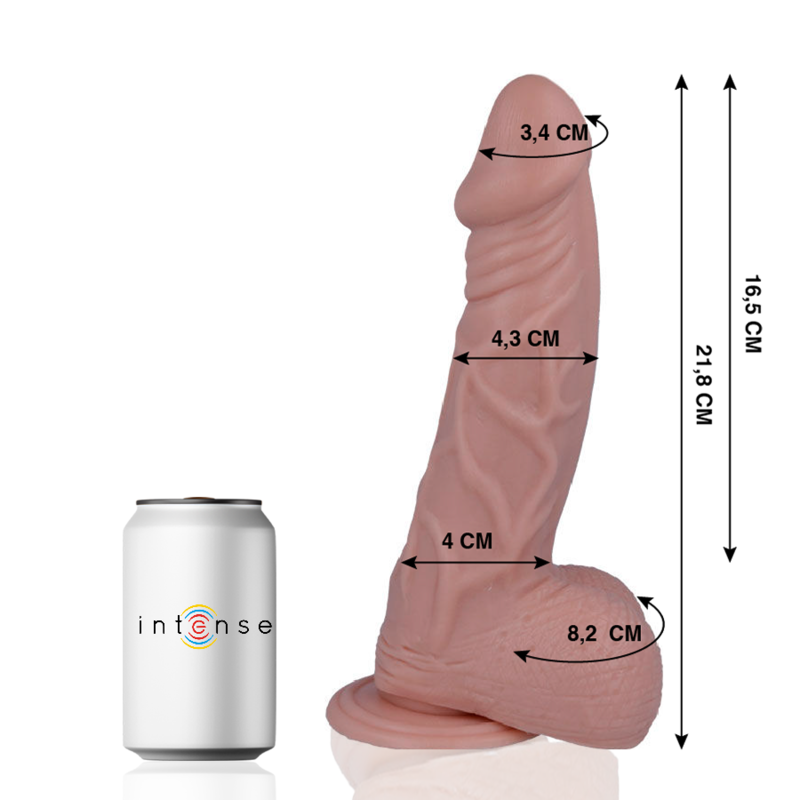 Mr Intense Dildos MR Intense 25 Realistic Cock 21 8 CM O 4 3 CM - 2