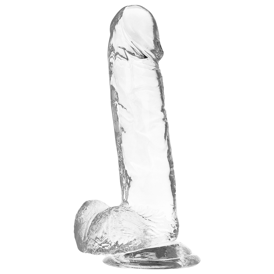X Ray Clear Cock With Balls 20 CM O 4 5 CM - 4