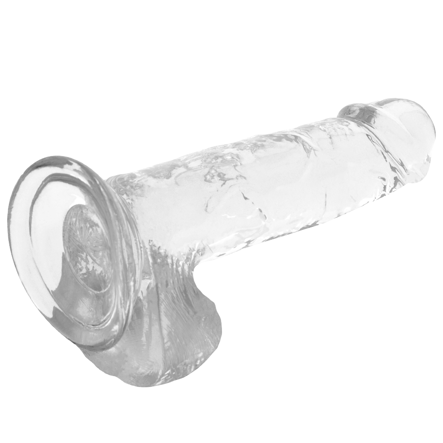 X Ray Clear Cock With Balls 20 CM O 4 5 CM - 3