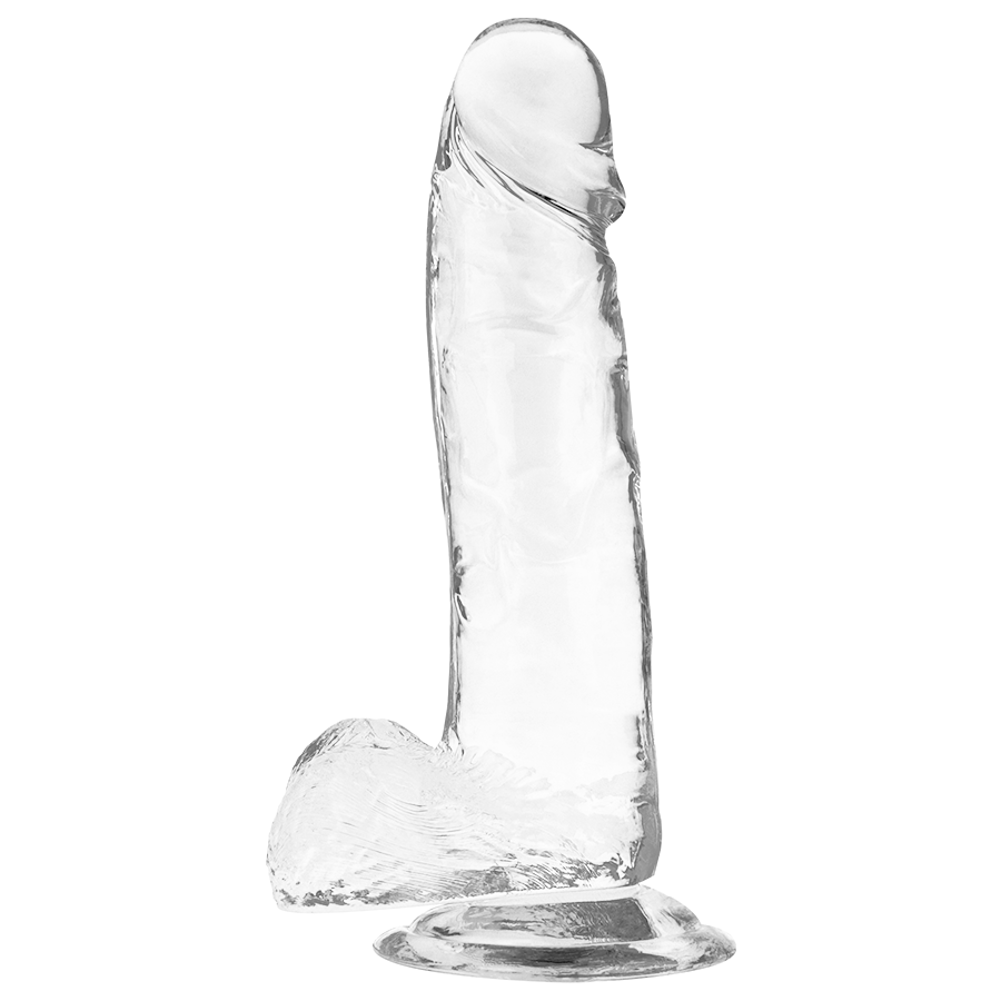 X Ray Clear Cock With Balls 20 CM O 4 5 CM - 5