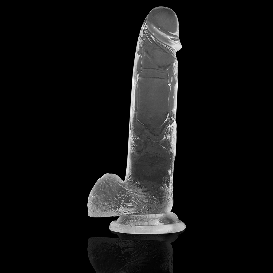 X Ray Clear Cock With Balls 22 CM O 4 6 CM - 5
