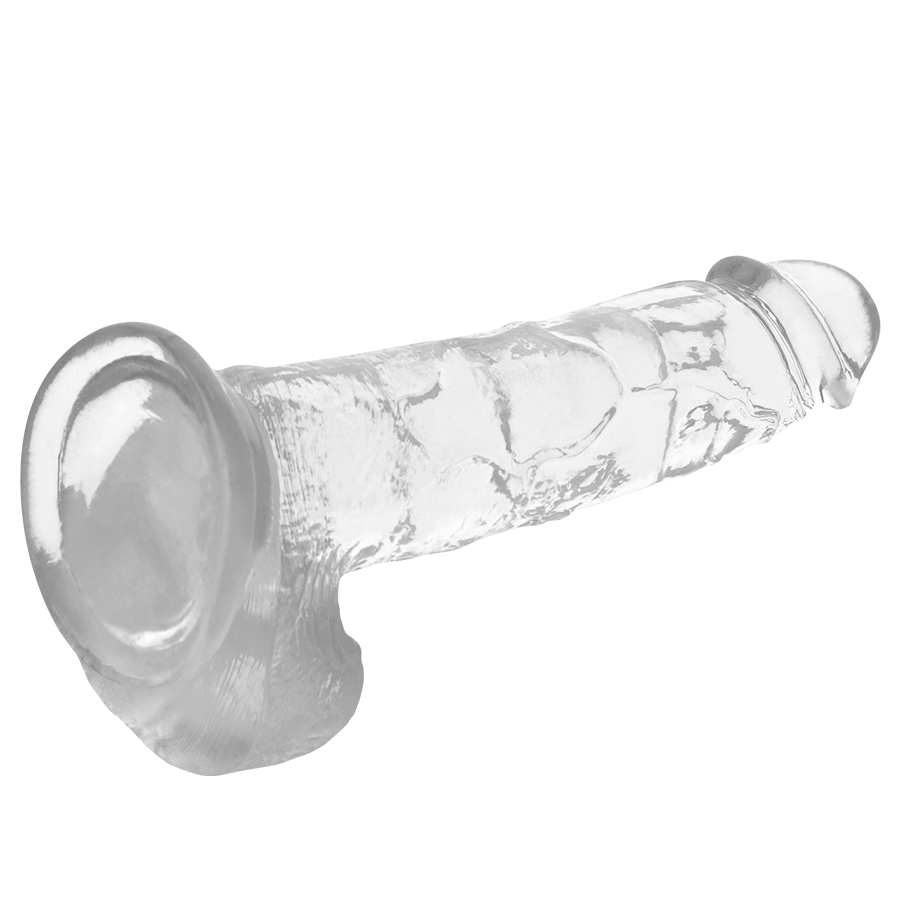 X Ray Clear Cock With Balls 22 CM O 4 6 CM - 3