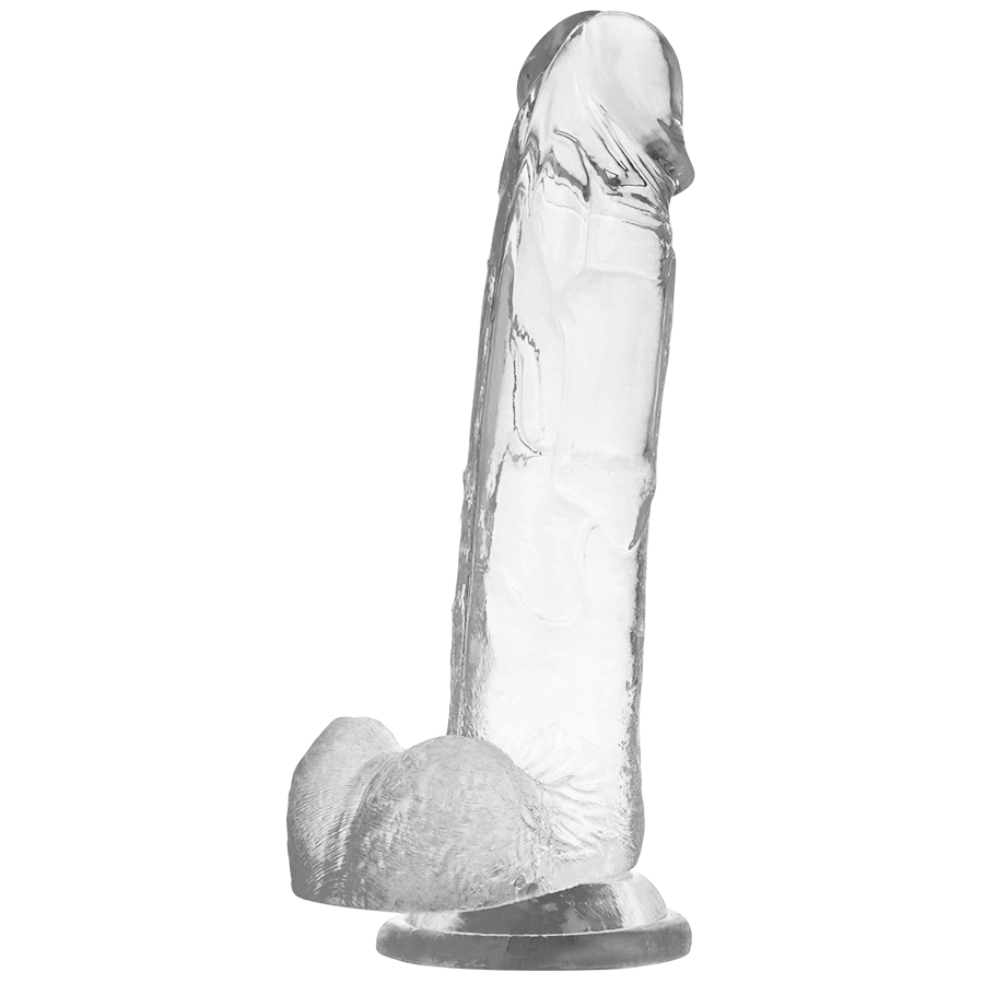 X Ray Clear Cock With Balls 22 CM O 4 6 CM - 4