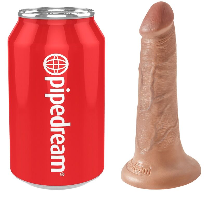 King Cock Realistic Penis 12 CM Caramel - 5