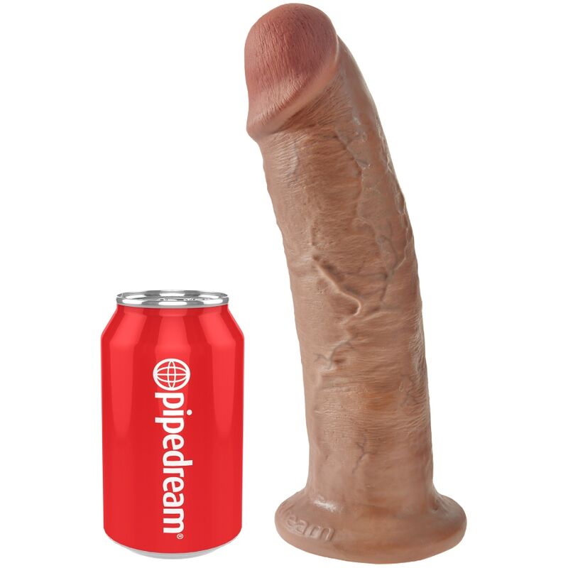 King Cock Realistic Penis 24 CM Caramel - 5
