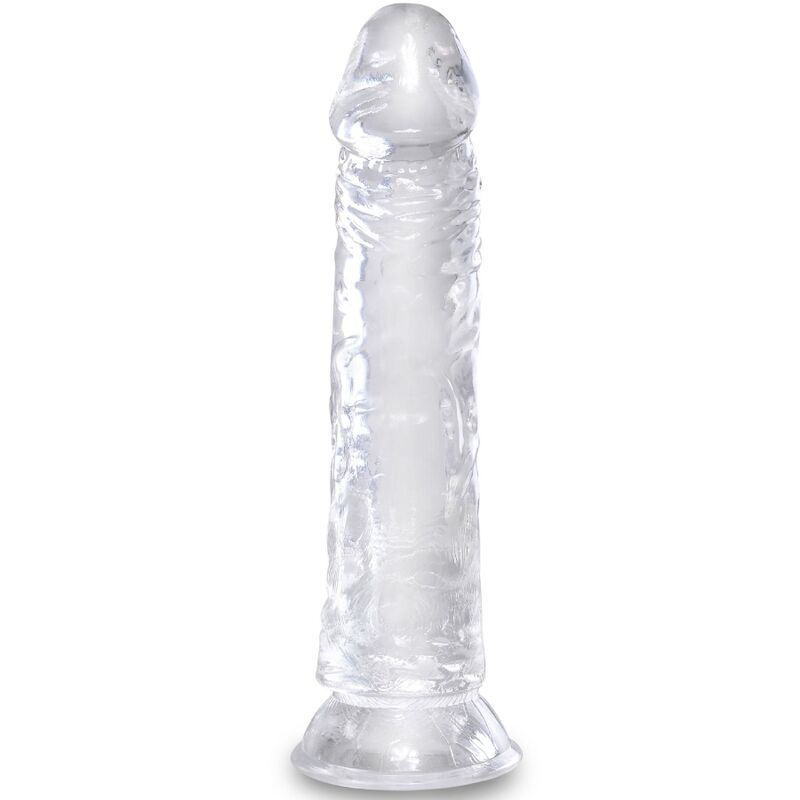 King Cock Clear Realistic Penis 19 7 CM Transparent