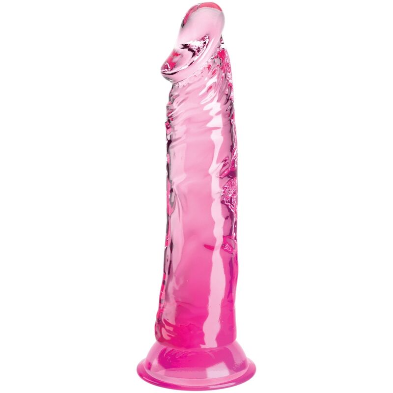 King Cock Clear Realistic Penis 19 7 CM
