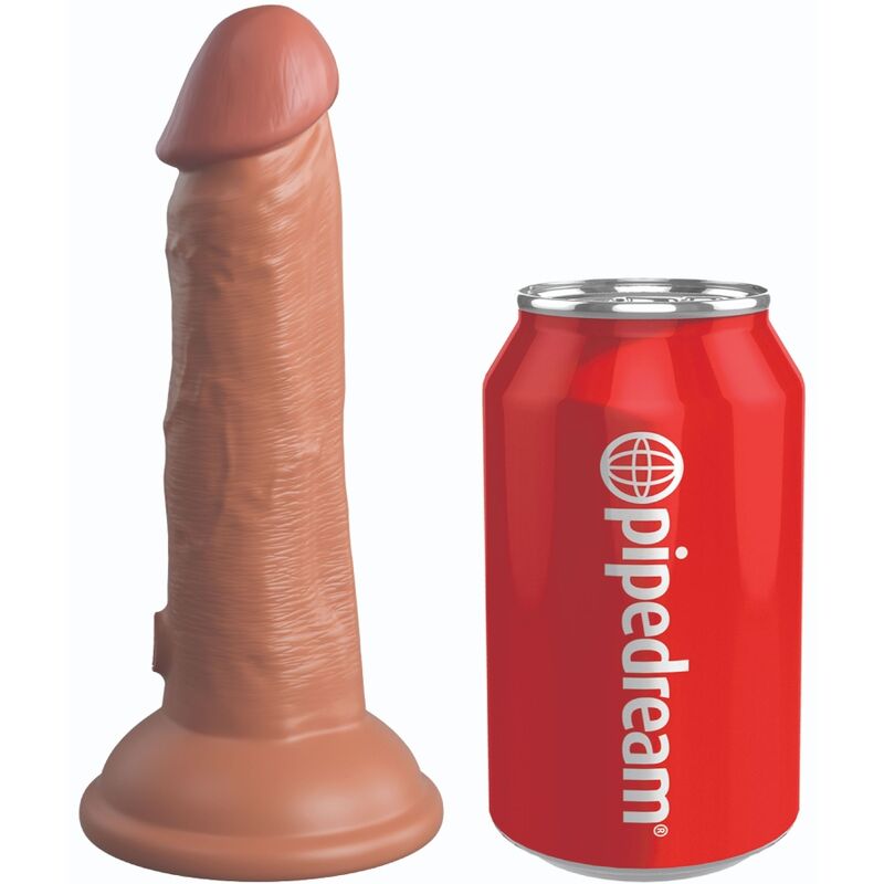 King Cock Elite Realistic Silicone Dildo 15 2 CM Caramel