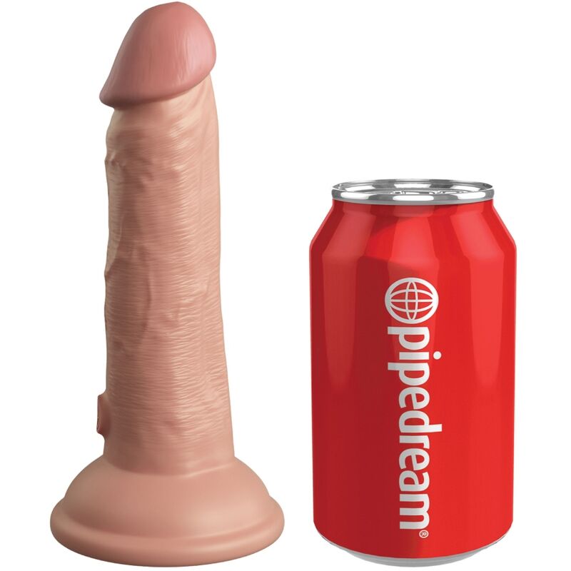 King Cock Elite Realistic Dildo Vibrating Silicone 15 2 CM