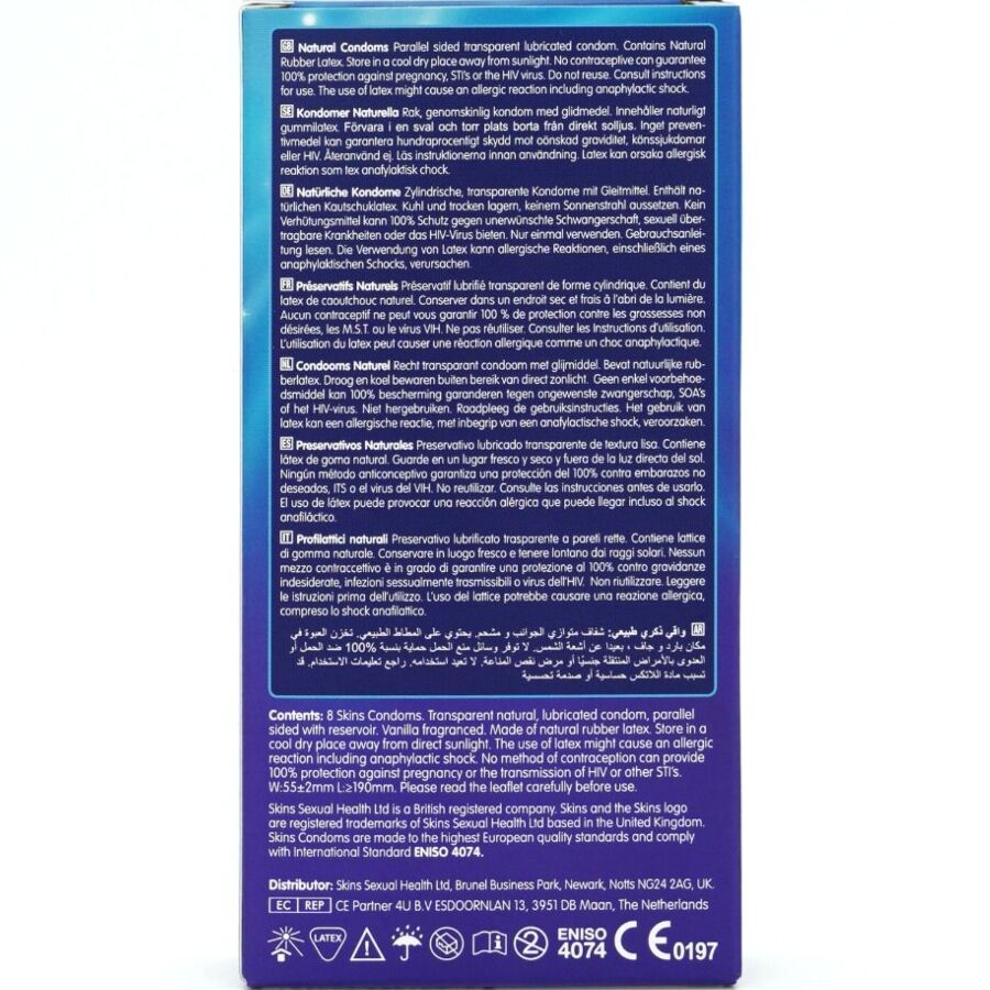Skins Premium Condoms Pack 8 - 4