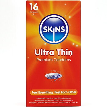 Skins Ultra Thin Premium Condoms Pack 16
