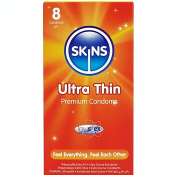 Skins Ultra Thin Premium Condoms Pack 8