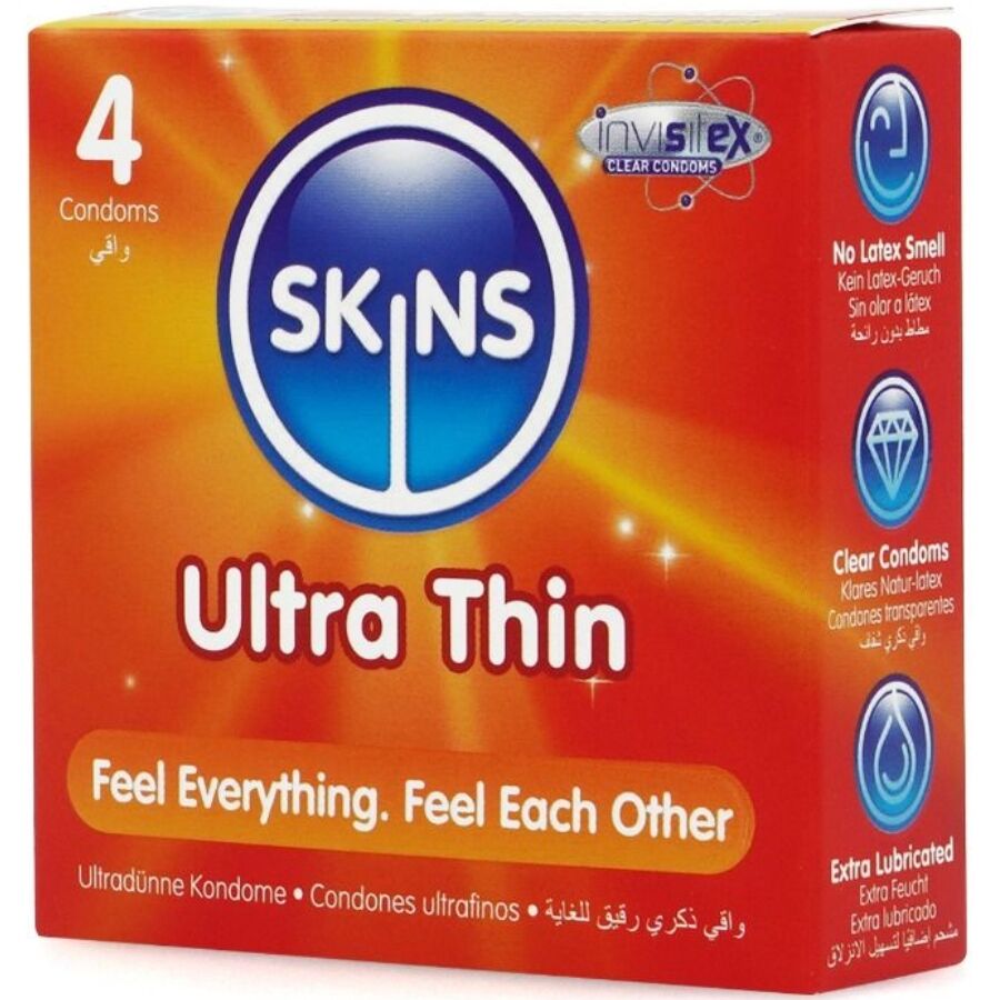 Skins Ultra Thin Premium Condoms Pack 4 - 2
