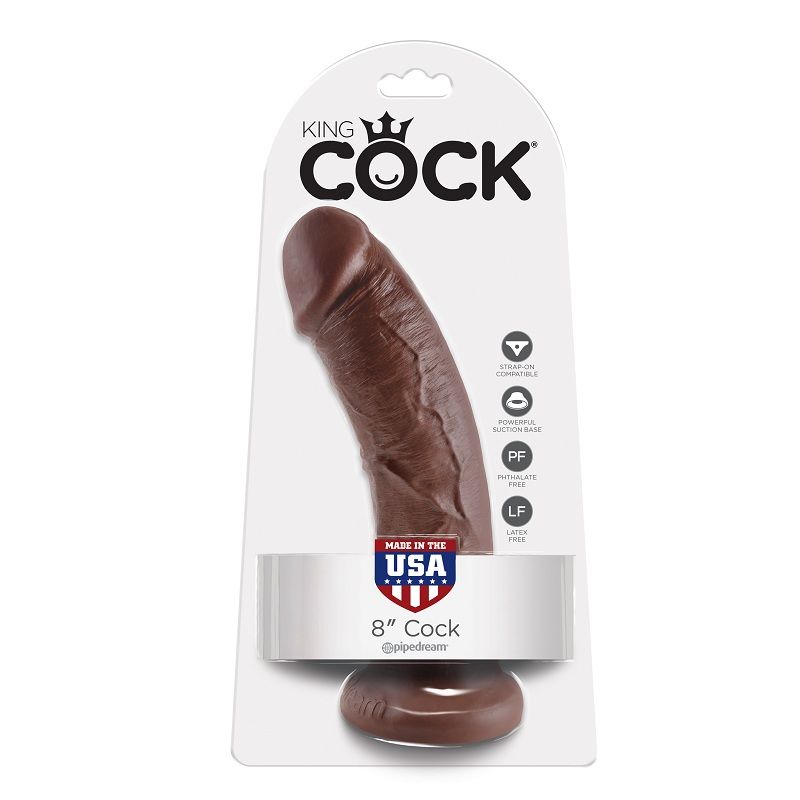 King Cock 8 Dildo Brown 20 3 Cm - 2