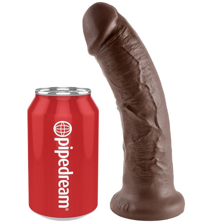 King Cock 8 Dildo Brown 20 3 Cm - 3
