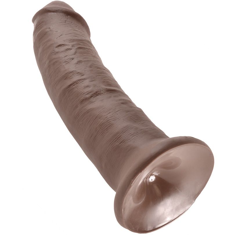 King Cock 9 Dildo Brown 22 9 Cm - 5