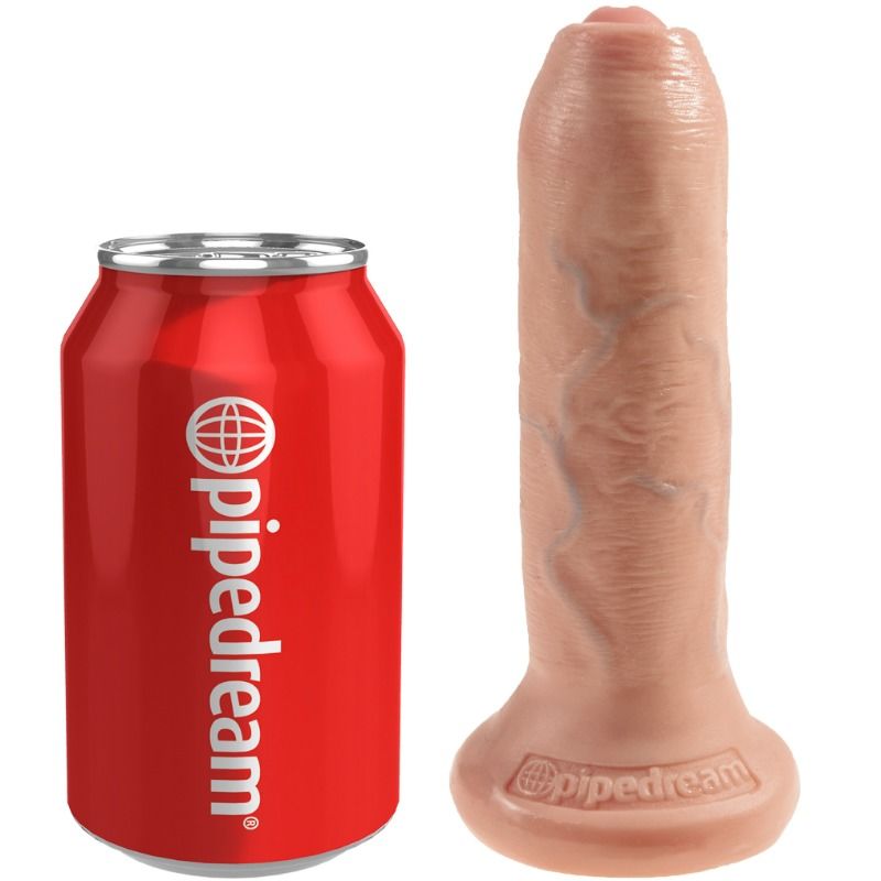 King Cock Realistic Dildo Uncut 15 CM - 4