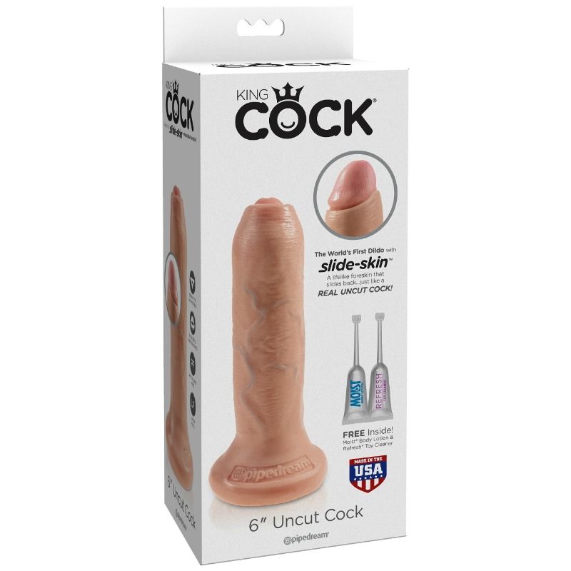 King Cock Realistic Dildo Uncut 15 CM - 3