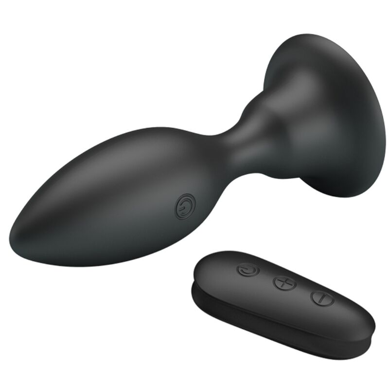 Mr Play Anal Plug With Vibration Remote Control - 2