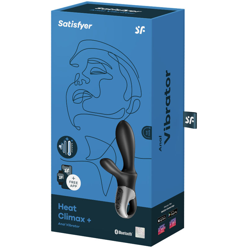 Satisfyer Connect Heat Climax Anal Vibrator APP - 4